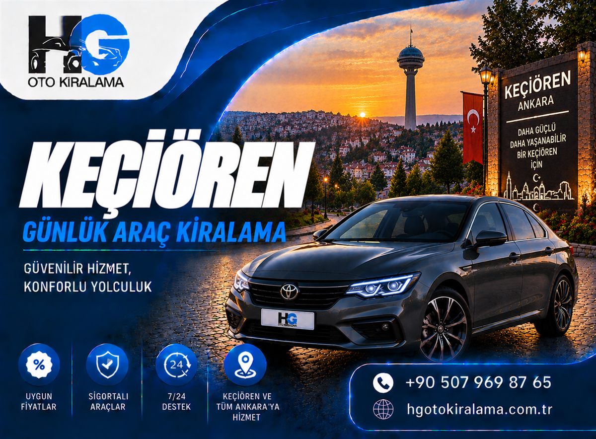 Keçiören İlçe Merkezi Araç Kiralama