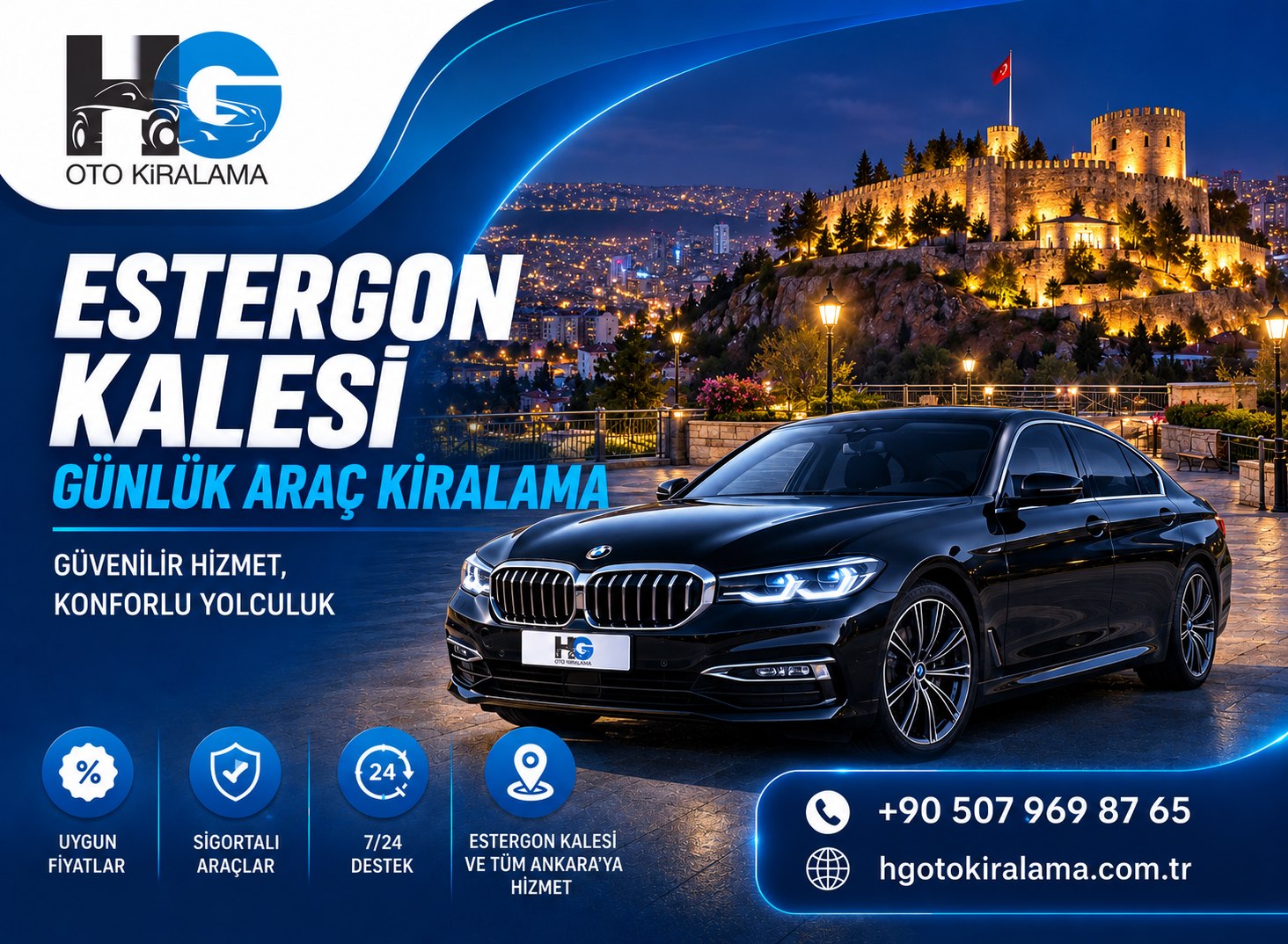 Estergon Kalesi Araç Kiralama
